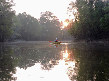 Kayaking